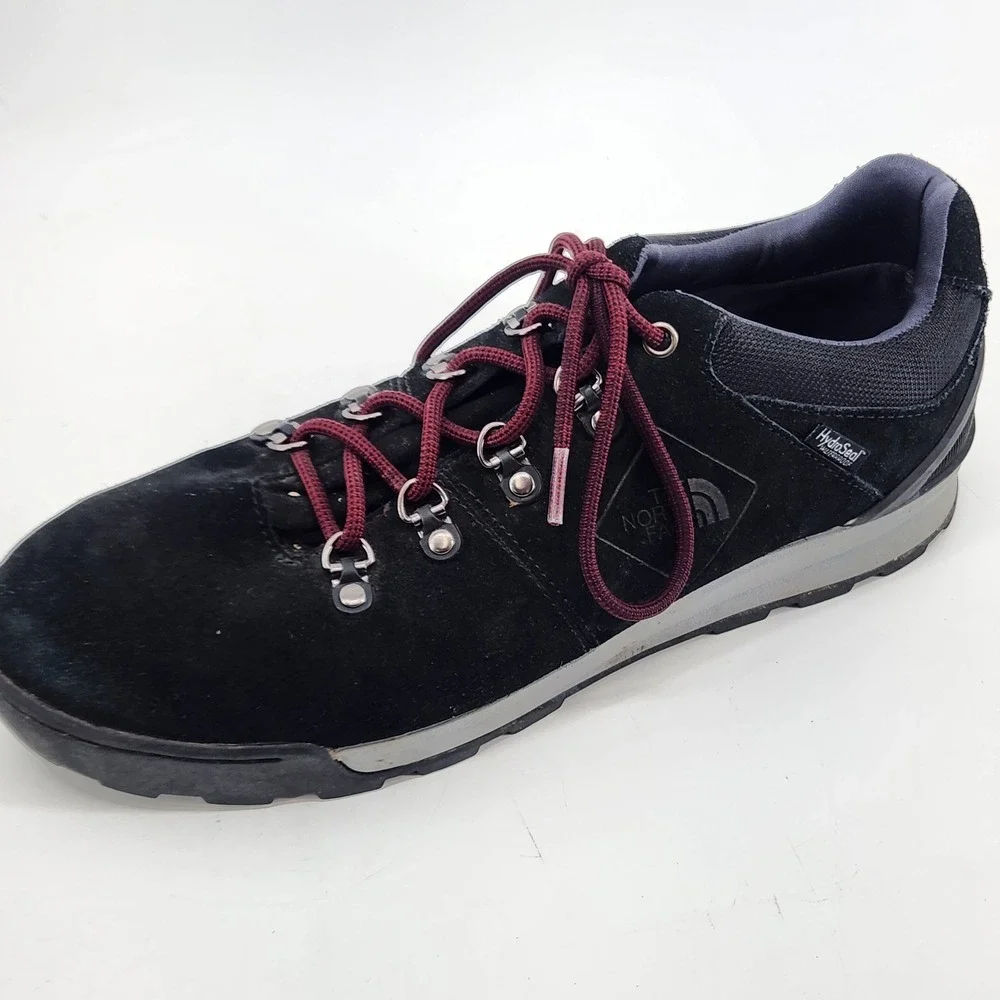 The North Face Hiking Shoes Men's 10 HydroSeal Ortholite Black Red Trail